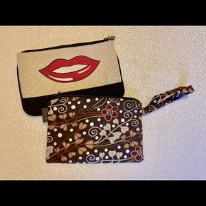 Cosmetic pouches, set of 2